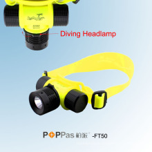 3W CREE XP-E R2 High Power Dving Headlamp (POPPAS-FT50)